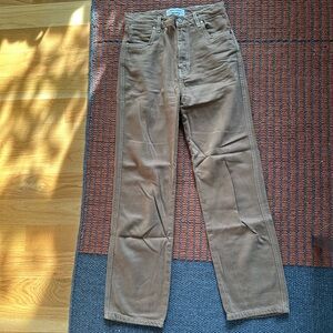Reformation brown jeans